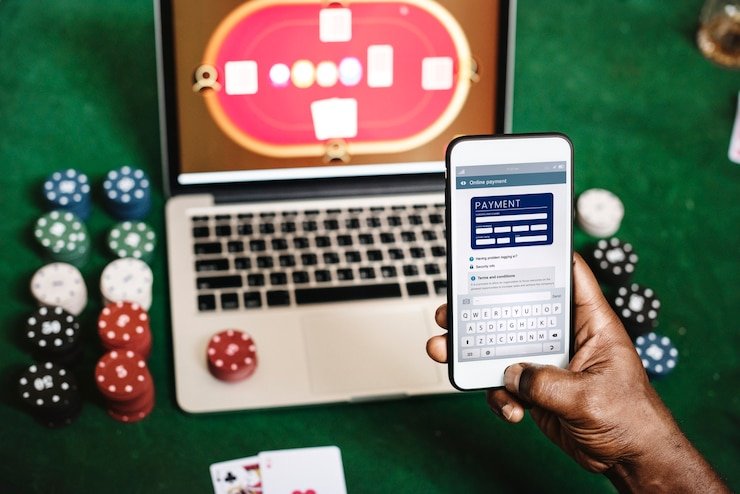 Layar login aplikasi erabet88 dengan opsi untuk masuk atau mendaftar akun baru